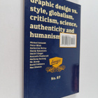 Graphic design vs. style, globalism, criticism, science, ... - pikkukuva 1