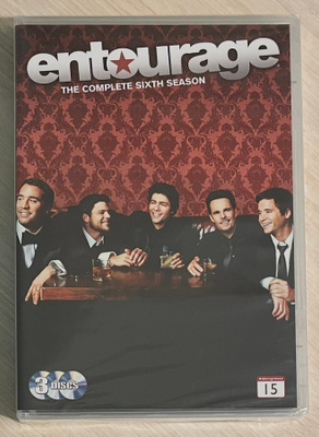 Entourage: Kausi 6 (2009) 3DVD (UUSI)