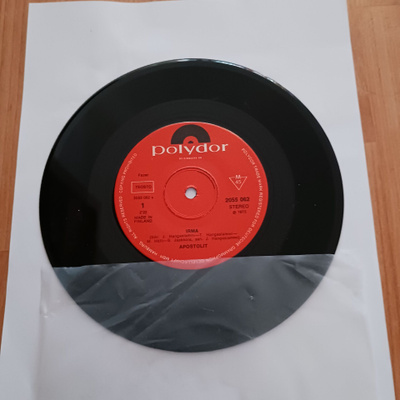 Apostolit – Irma / Tyttö Ja Farkut 7" orig 1975 Rock mint