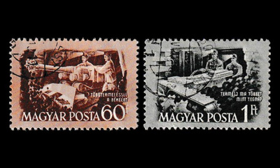 Unkari 1263-4 o Kaivostyöläisten päivä (1952)