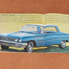 1962 Buick PRESTIGE esite - KUIN UUSI - ISO - Special - pikkukuva 1