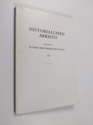 Historiallinen arkisto 66