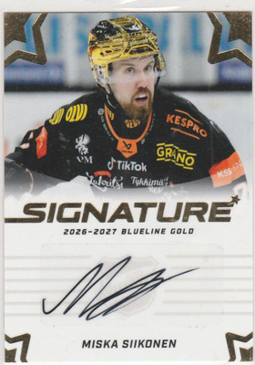 2026/27 Blueline Gold Signature Siikonen KooKoo /40