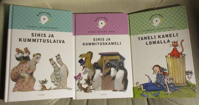 Keltanokka kirjoja