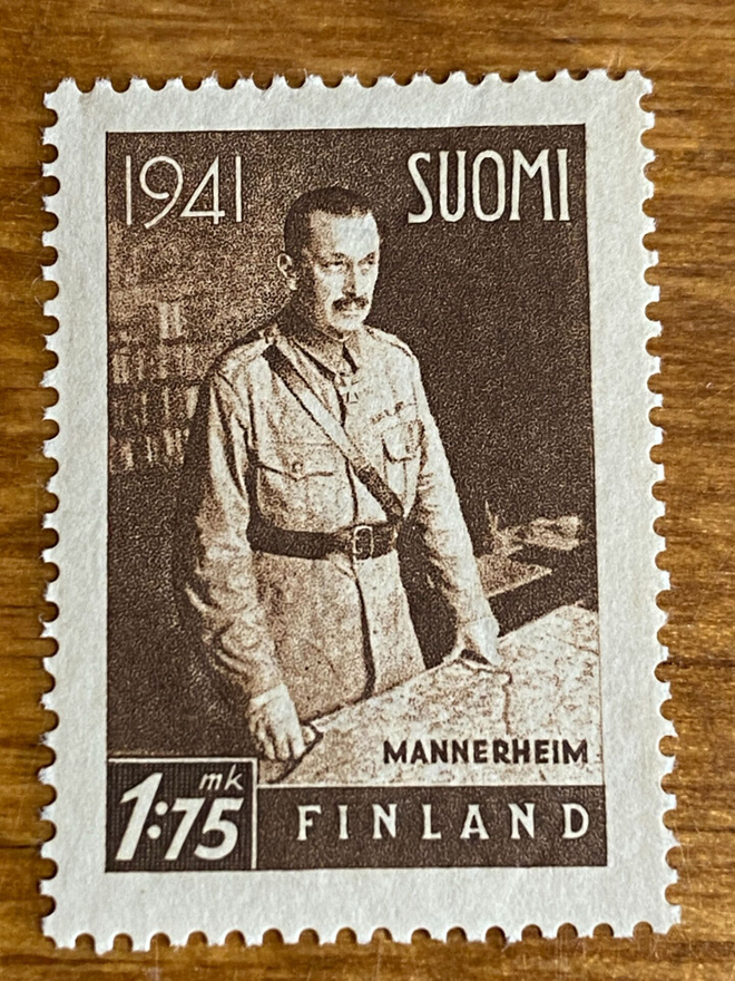 SOTAMARSALKKA C.G.E MANNERHEIM 1,75MK W2 25mm**