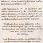 Antti Tuomainen: Synkkä niin kuin sydämeni - pikkukuva 3