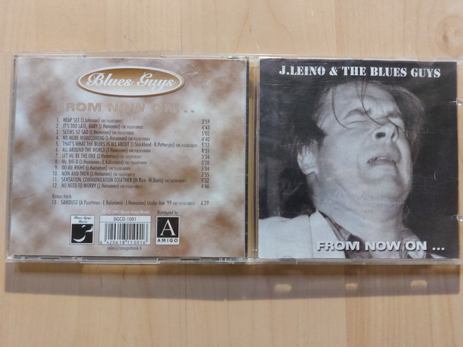 J. LEINO & THE BLUES GUYS – FROM NOW ON... orig. FIN  2001