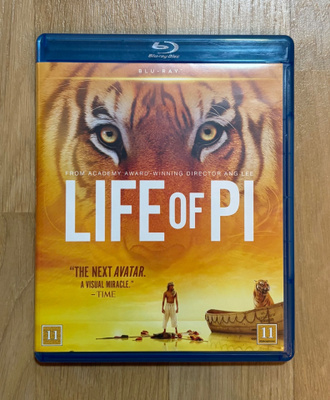 Life of Pi Blu-ray elokuva