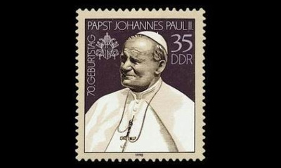 DDR 3337 ** Paavi Johannes Paul II (1990)
