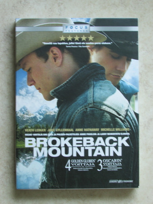 Brokeback Mountain, DVD. Heath Ledger