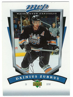 06-07 Upper Deck MVP #295 Dainius Zubrus