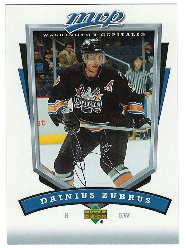 06-07 Upper Deck MVP #295 Dainius Zubrus