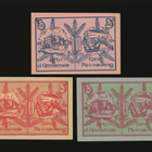 Itävalta Notgeld 10, 20, 50 Heller, Pennewang 1920 - pikkukuva 1