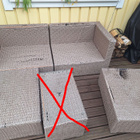 Mode 2-istuttava sohva ja istuimet - pikkukuva 1