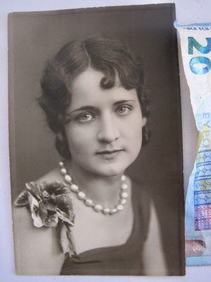 VANHA Valokuva Nimmari Näyttelijä? 1930