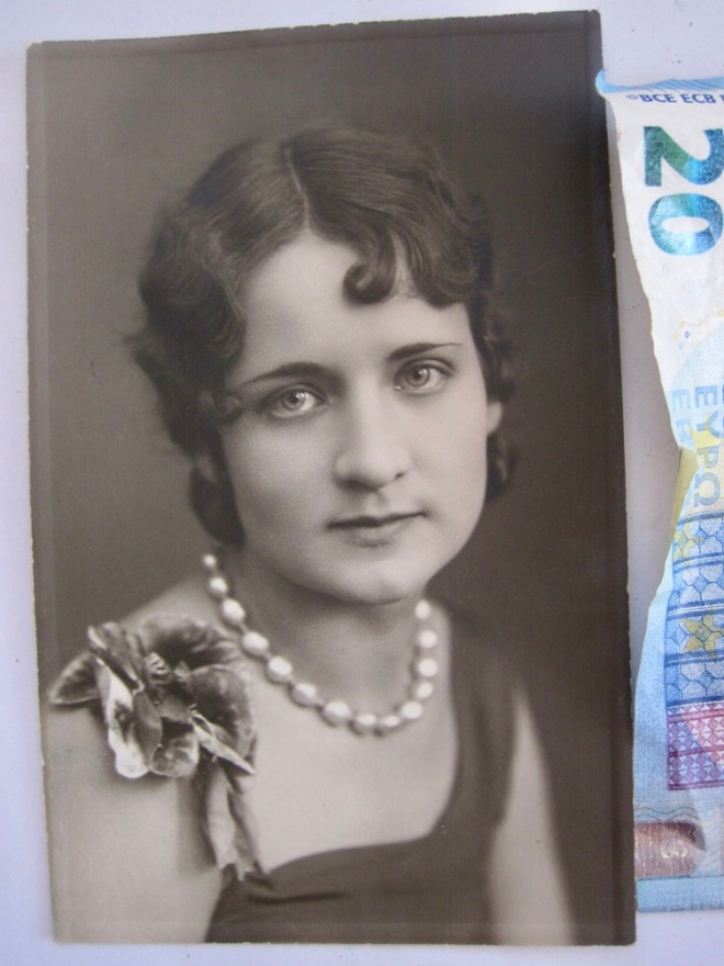 VANHA Valokuva Nimmari Näyttelijä? 1930