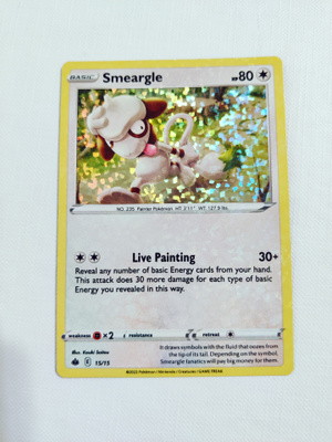 Smeargle - 2022 McDonalds Pokemon Promo Holo