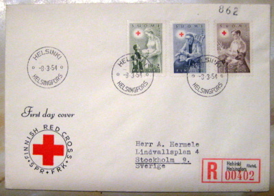 FDC-SPR .8.3.1954 Kirjattu (101)