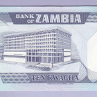 Zambia 10 Kwacha v.1986-88 UNC P-26 - pikkukuva 2