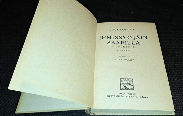 Jack London : Ihmissyöjäin saarilla ,1p