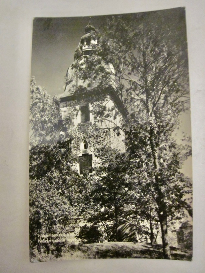 VANHA Postikortti Naantali 1958
