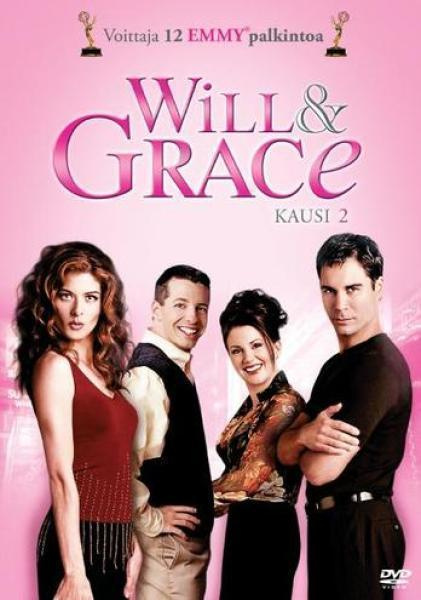 Will & Grace  -  Kausi 2  -  (4 DVD)