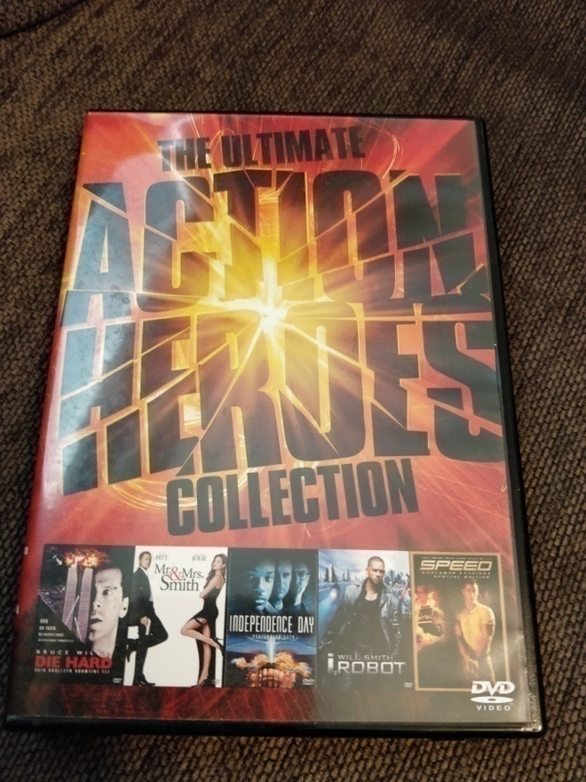 The Ultimate Action Heroes Collection (5 DVD:tä)