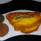 Vintage Honey egge amber Meripihka solki rintanula - pikkukuva 2