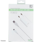Deltaco USB laturi, USB A naaras ja Micro B uros, 1m *UUSI* - pikkukuva 2