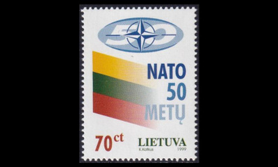 Liettua 692 ** NATO 50v (1999)