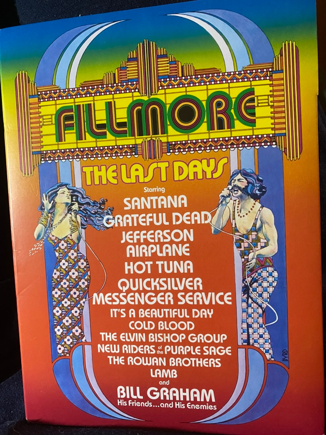 Fillmore the Last Days dvd