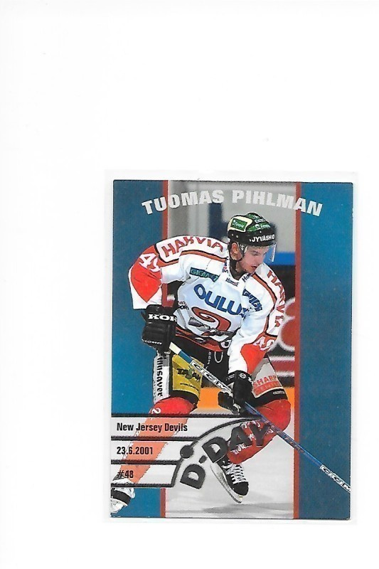 2003-04 CardSet D-Day #8of16 Tuomas Pihlman JYP
