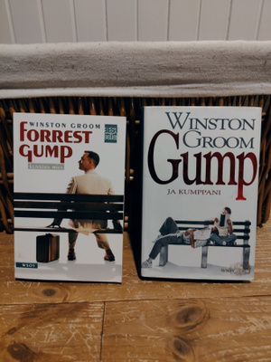Forrest Gump+ Gump ja kumppani -kirjat