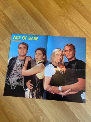 Ace of Base juliste ja tarra