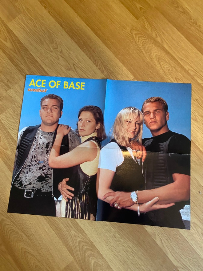 Ace of Base juliste ja tarra