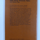 John Andrew Salthouse : Point group character tables and ... - pikkukuva 2