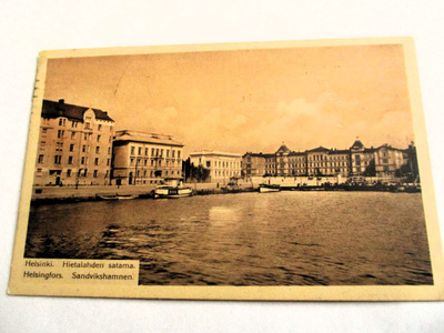 Helsinki Hietalahden satama sens - 1915
