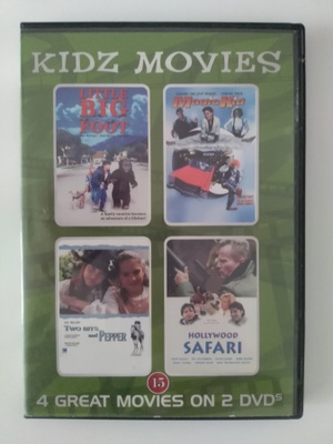 Kidz Movies, 4 leffaa, 2 levyä! - DVD