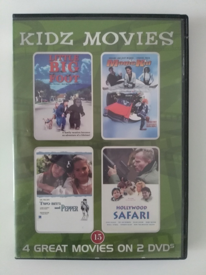 Kidz Movies, 4 leffaa, 2 levyä! - DVD
