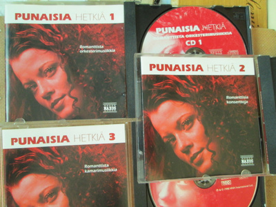 Punaisia hetkiä  1-3 3CD