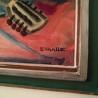 Taulu Erkki Vaalle öljyvärimaalaus. - pikkukuva 4