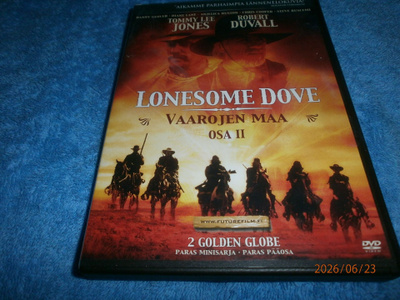 LONESOME DOVE - VAAROJEN MAA osa 2 - DVD