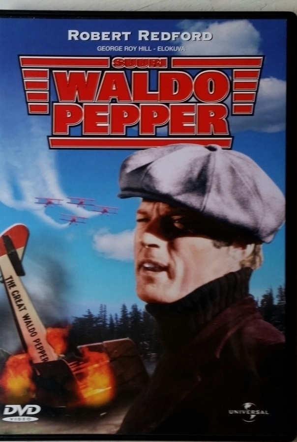 Suuri Waldo Pepper -DVD.suomijulkaisu huippukunto