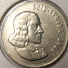 South Africa. 50 cents. 1966.  Afrikaans legend. - pikkukuva 1