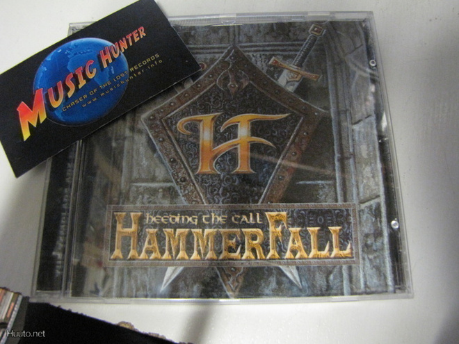 HAMMERFALL - HEEDING THE CALL CD SINGLE JEWEL CASE