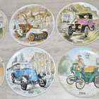 Autohistorian vuosilautasia 6kpl - pikkukuva 3