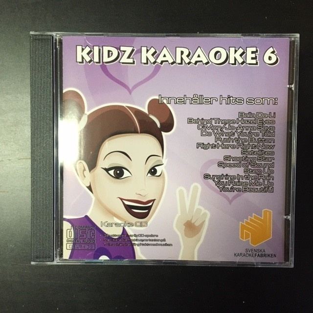Svenska Karaokefabriken - Kidz karaoke 6 CD+G