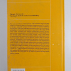 Marek Musiela : Martingale methods in financial modelling - pikkukuva 2