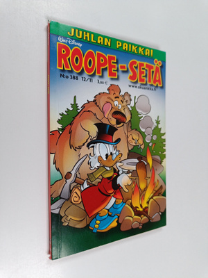 Walt Disney : Roope-setä 12/11 : Juhlan paikka!