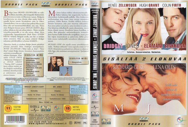 Bridget Jones-Elämäni Sinkkuna / mr. jones	(64 836)	k	-FI-	s